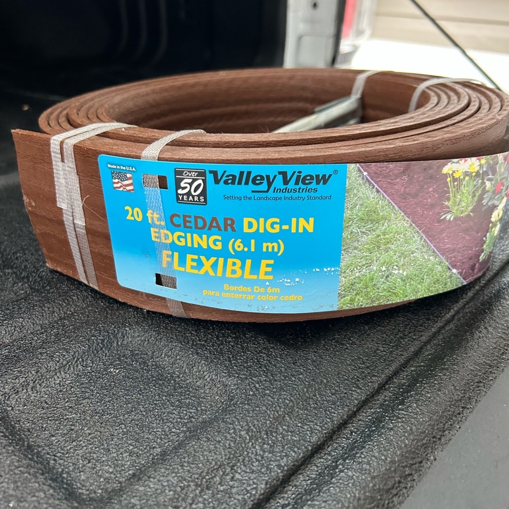 SOLD Edging with stakes